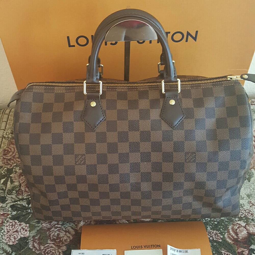 Authentic Louis Vuitton Speedy 35 DE - Picture 1 of 7